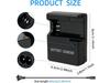 Battery Charger Mh-23 For Nikon En-El9 En-El9A Compatible With D40, D40X, D60, D3000, D5000 Digital Cameras