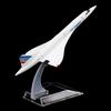 1:400 Scale Concorde Air France Airplane Model, France Airline Alloy Diecast Plane Model Toys Collection Home Decor Miniatures