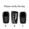 Soft Tpu Auto Smart Key Fob Cover Case Fit For Toyota Rav4 Crown Hilux Fortuner Camry Land Cruiser Prado Protect Housing Remote Auto Accessories
