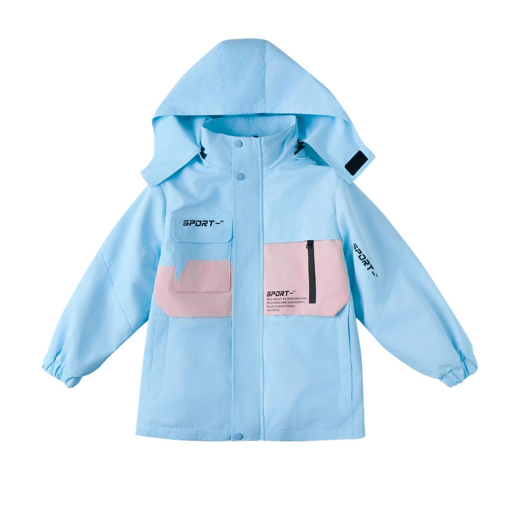 Kids' Thickened Ski Suit Set: Warm DuPont, Three-Proof Mountaineering Jacket for Boys & Girls, Primary School Students, Three-Piece.