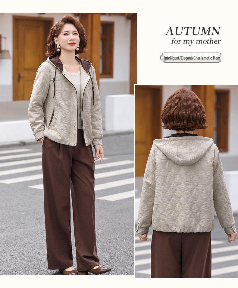 Mother's Day Spring Jacket for Middle-Aged and Elderly Women
