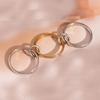 Stainless Steel  Elegant Minimalist Stackable Rings for Women Perfect for Daily Commute, and Special Occasions, Everyday Rings