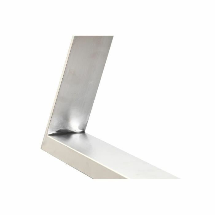 Table De Salle À Manger - Noir - Rectangulaire - 160x90 Cm - 8 Places - Bois MDF