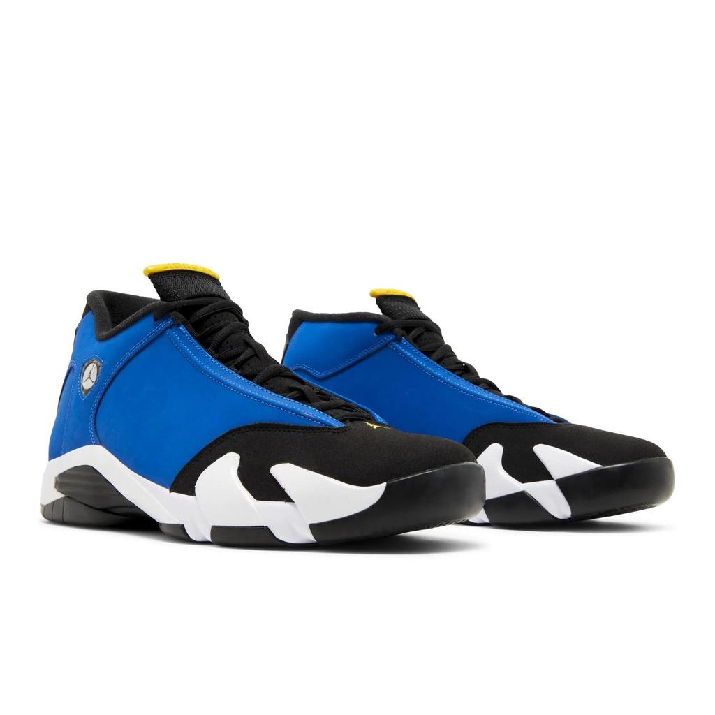 Air Jordan 14 Retro 'Laney' (Unisex) Varsity Royal / Black / Varsity Maize / White Vintage Basketball Shoes 487471 407