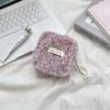 Leopard Print Makeup Bag Toiletry Bag Sanitary Pad Pouch Pad Pouch Cute Cosmetic Storage Pouch Women Small Makeup Bag Cable Case