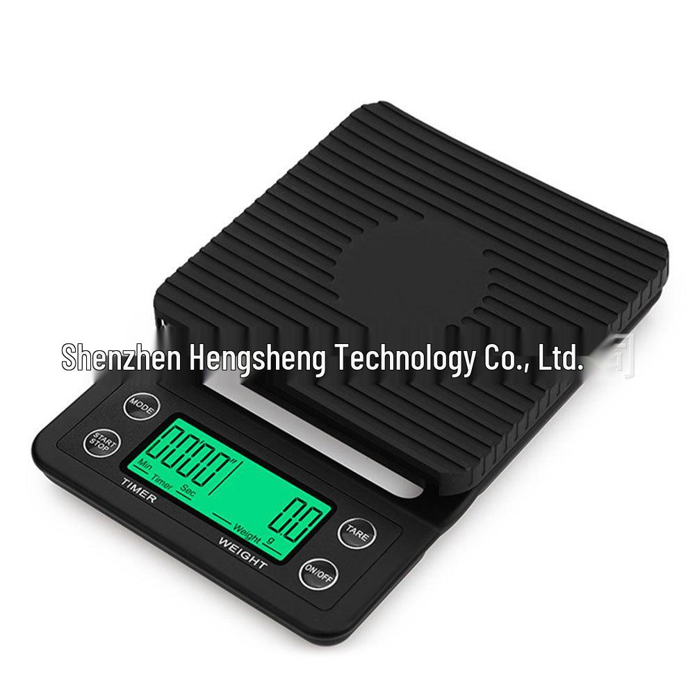 Multi-Function Digital Kitchen Scale: 5kg Capacity with 0.1g Precision for Coffee and More