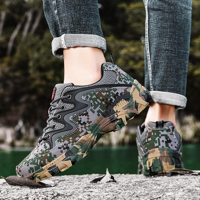 Men Military Tactical Boot Safety Desert Training Outdoor Motorcycle Hunting Breathable Unisex Army Brand Climbing Hiking Shoes