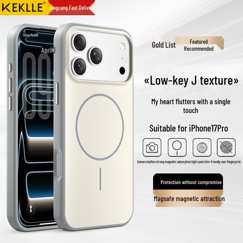 KEKLLE Magsafe Color-Block Protective Case for iPhone