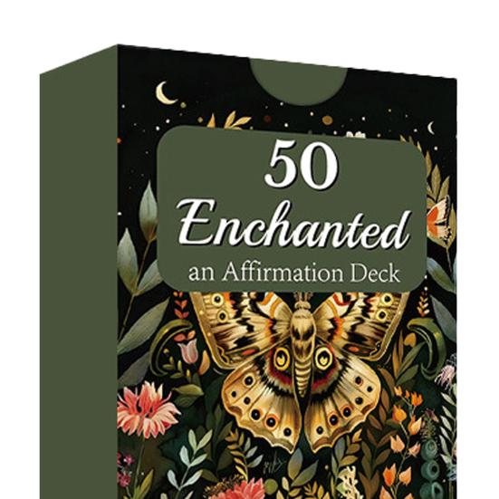 55 Stück/Set Affirmationskarten Stressabbau Motivierende Kartendecks Naturinspiriert Emotionale Wellness Ermutigung Achtsamkeit Meditationswerkzeug