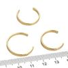 Copper C-shaped String Hole Bead Hanging Ring For DIY Jewelry Making Craft Accessories