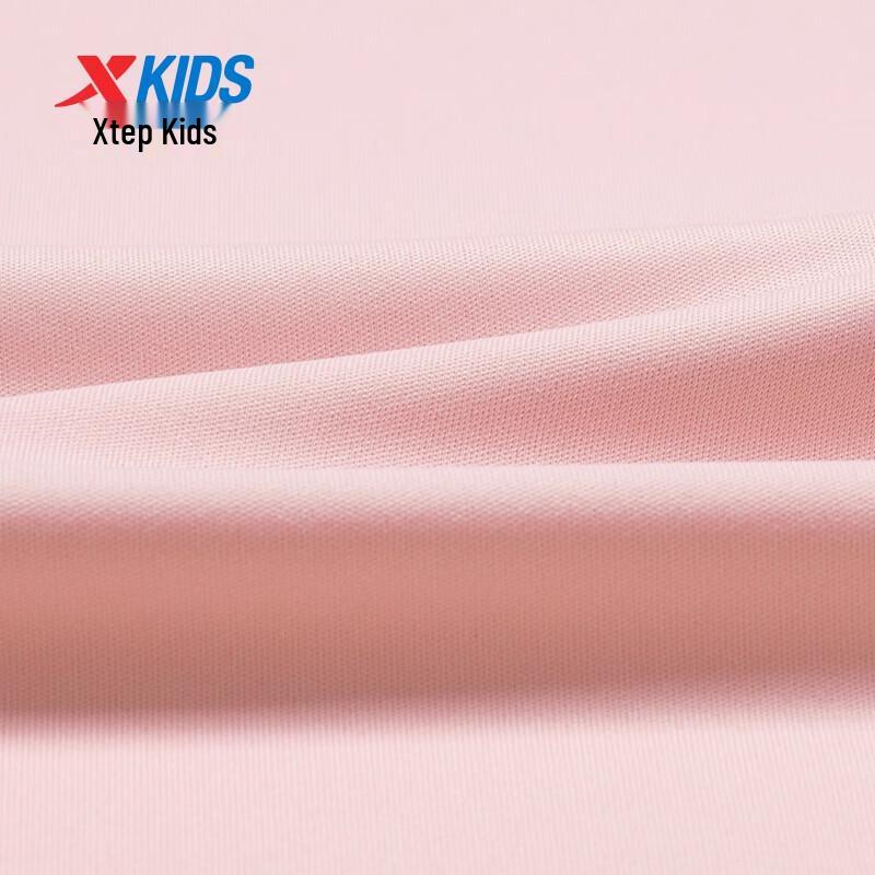 Xtep Girls' Quick-Dry Short Sleeve Knit Set