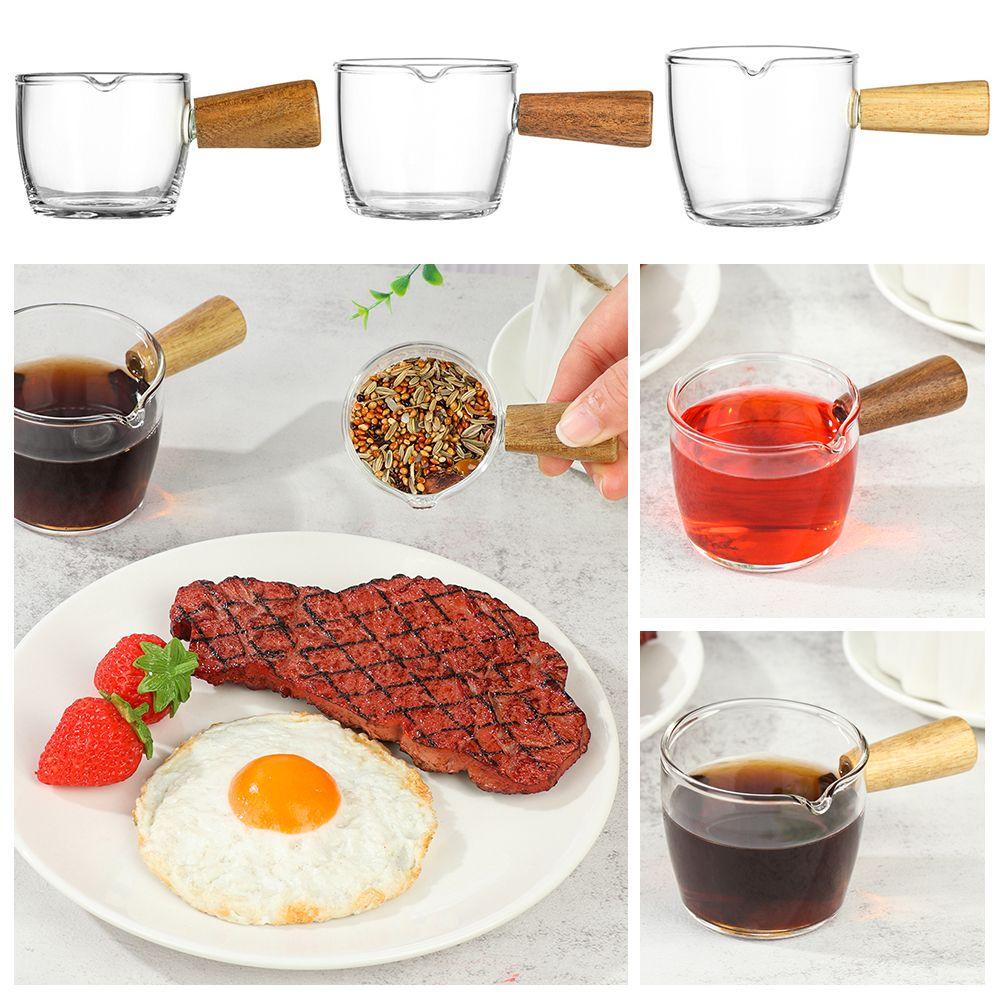 Mini Small Milk Tank With Handle Glass Cup Milk Cup Coffee Cup