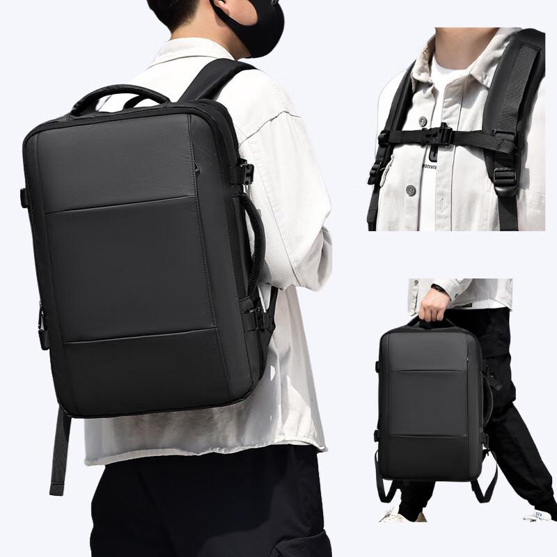Men's Multifunctional Expandable Business Backpack