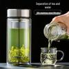 Fuguang Insulated Double-Layer High Borosilicate Glass Tea Cup 380ml