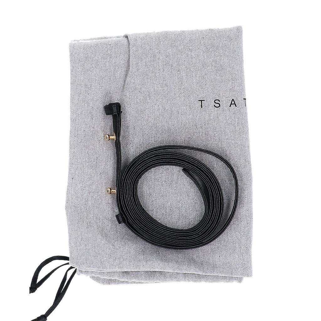 TSATSAS [Excellent Condition] 005344 MALVA2 Leather 2-Way Shoulder Bag Handbag blackUsed