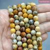 Natural stone Beads Blue Tiger Eye Round Loose Beads Diy Charm Bracelet Earrings for Jewelry Making 15" Strand 4/6/8/10/12/14mm
