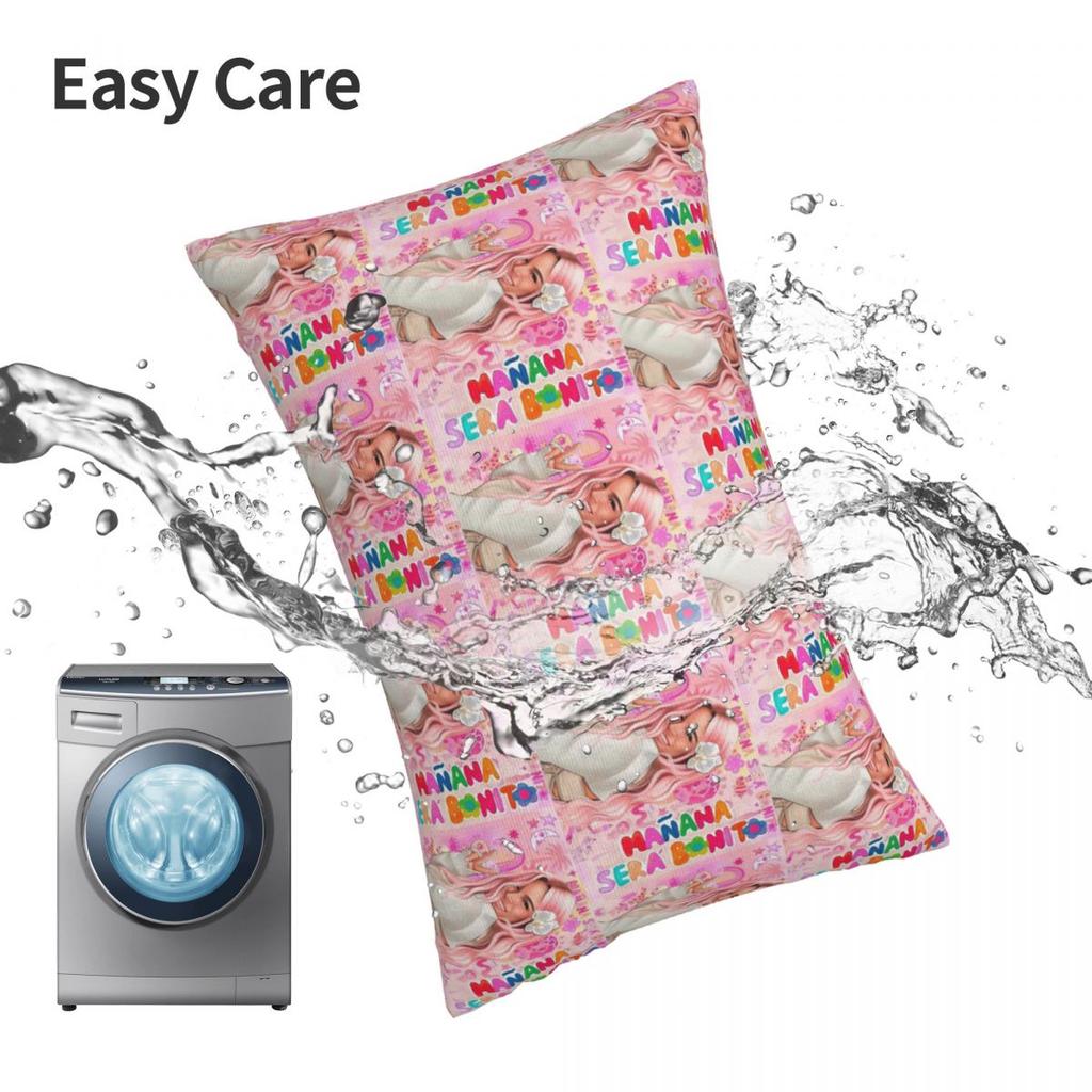 Karol G Happy Valentines Day Rectangle Pillowcase Cushion Cover Decorative Bedroom Bed Home Comfort Throw Pillow
