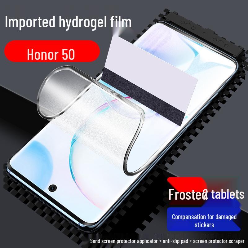 Hydrogel & Tempered Screen Protector for Honor 50, 50 Pro, & 50 SE - Full Coverage
