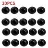 20pcs Car Door Anti-Shock Silicone Pad Universal Anti-Noise Buffer Gasket Anti-Collision Door Sticker Soundproof Crash Pad