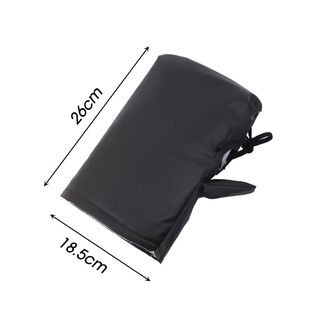 Motorcycle Scooter Thick Warm Handlebar Muff Grip Handle Bar Muff Rainproof Riding Protective Winter Warmer Thermal Cover Gloves