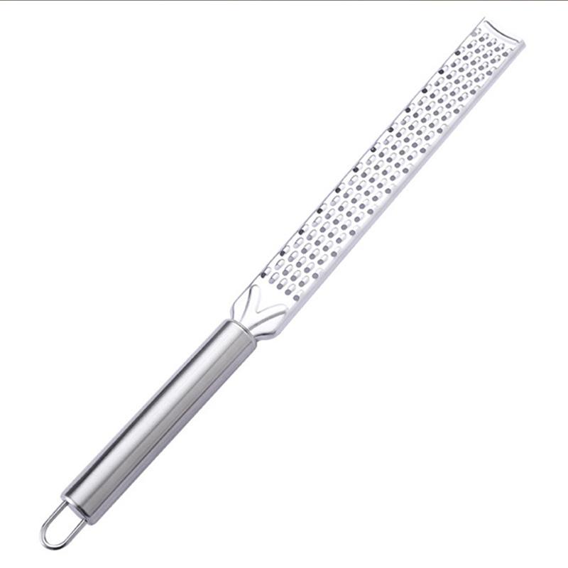 Peeler Ginger Garlic Long Chocolate Grater Cheese Spices Stainless Steel Grater Kitchen 20cm Kitchen Grater Lemon Citrus Fruit