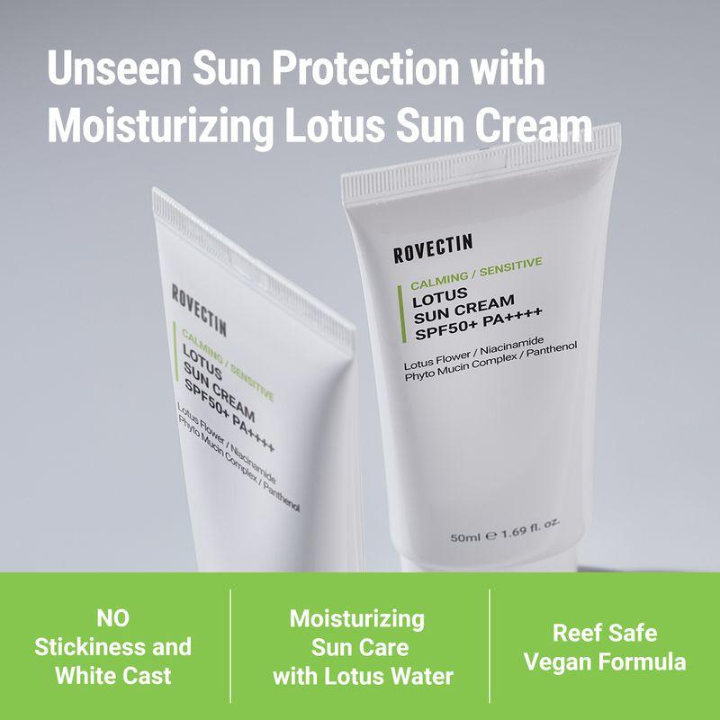 [Rovectin] Calming Lotus Sun Cream 50ml