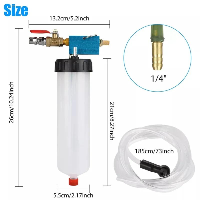 Strumento per cambio olio liquido freni auto, spurgo olio frizione idraulica, attrezzatura vuota per cambio moto