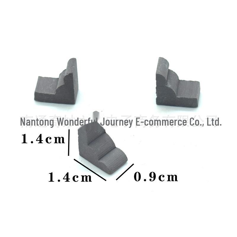 1:Kit de bricolaj cu 16 case de cărămidă în miniatură pentru copii