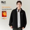Baleno Men's S&K Series Fleece Cardigan Jacket