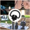 Torch Light Hook Stainless Steel Tent Pole Lamp Holder Lightweight Multi-function Outdoor Hiking Fishing Tools for KT-38 GZ Lamp