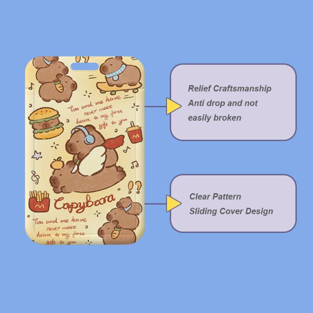 Porte-cartes d'identité mignons Porte-cartes de visite de dessin animé Porte-cartes de haute qualité