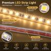 AC220V LED Strip Light IP67 Waterproof Warm White