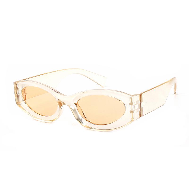 Trendy Leopard Print Cat Eye Sunglasses - Retro Small Frame UV Protection Glasses