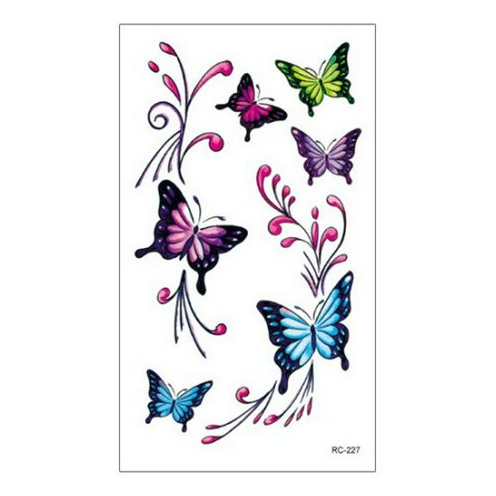 Waterproof Color Tattoo Stickers for All Ages