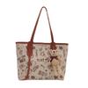 Stylish Casual Large Capacity Tote Bag For Summer 2024 Fashionable Commuter Shoulder Handbag
