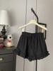 Bestselling Ruffle Lace Embroidery Wide-leg High-Waisted Summer Shorts for Women