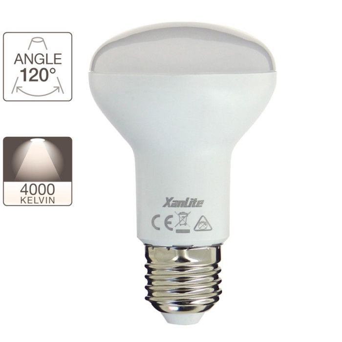 Ampoule r63 - xanlite - 9w - e27 - 806 lumens - blanc neutre - a+