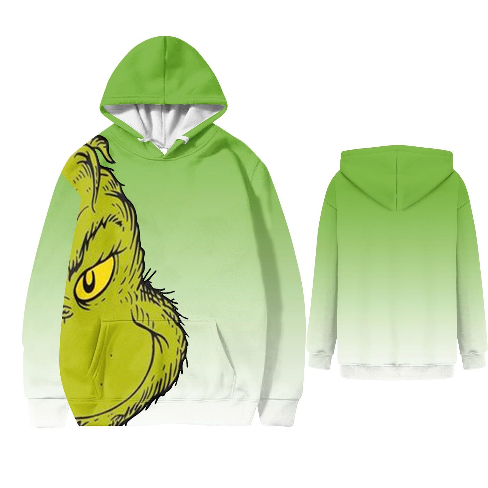 

Мужская и женская однотонная толстовка с капюшоном M зелёный