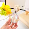 Creative Polygon Crystal Glass Perfume Bottle Amber Crystal Agate Perfume Bottle Luxury Home Decorative Jar Home Decor