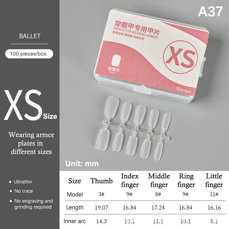 100Pcs/Box Matte Fake Nails No Polishing Press On False Nails Medium Short Design High Matt Soft Gel Nail Tips For Extension