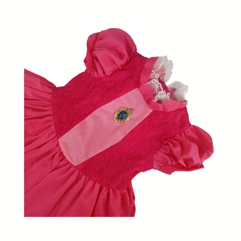 Super Mario Princess Peach Girls' Formal Dress