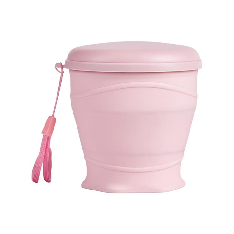 Drinking Cup with Lid and Carrying Strap Dishwasher Safe Silicone Drinkware For Sports And Everyday Use