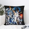 May The Fourth Be With You Pillow Case Kawaii Pillow Cover Soft Pillowcases For Living Room Chair
