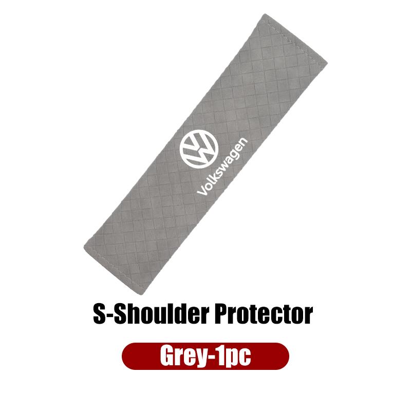 Car Shoulder Pad Safety Belt Protector Cover Strap Mat Accessories For VW Tiguan CC Jetta Polo Golf Passat Scirocco T-ROC Touare Zf9