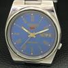GENUINE VINTAGE SEIKO 5 AUTOMATIC 7009A JAPAN MENS BLUE DIAL WATCH a708791-1