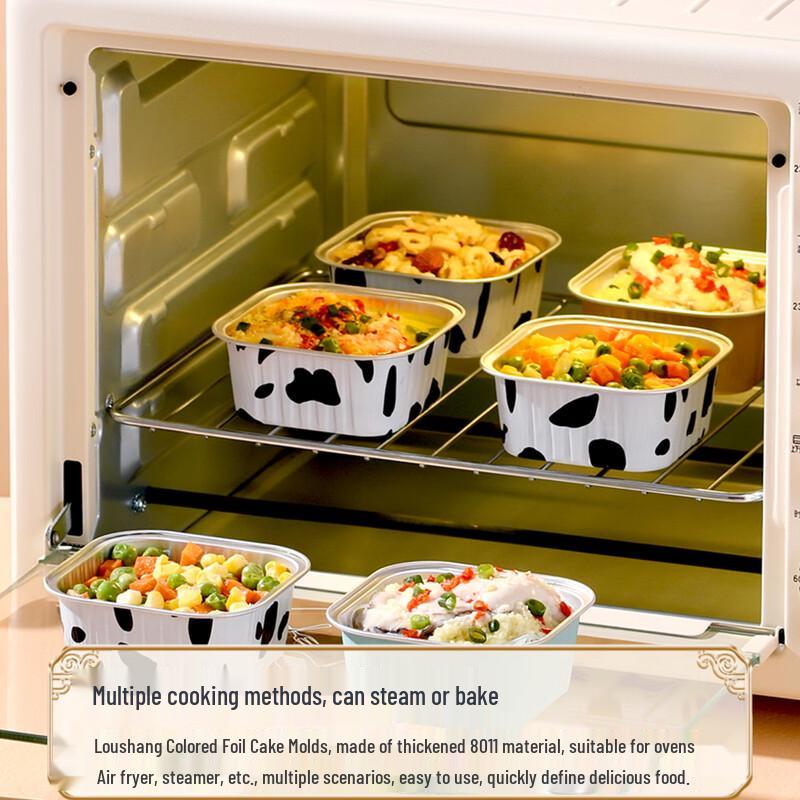 Reusable Air Fryer Aluminum Foil Baking Molds