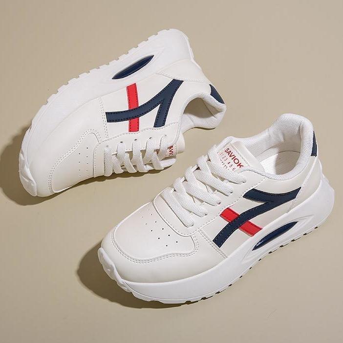 

Весенние новые повседневные женские туфли универсальные туфли Форрест Гамп платформа увеличенная корейская версия кроссовки модные маленькие белые туфли спортивная обувь 36