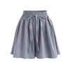 Women's Shorts High Waist Drawstring Knee Length Shorts Elastic Comfy Shorts With Pockets