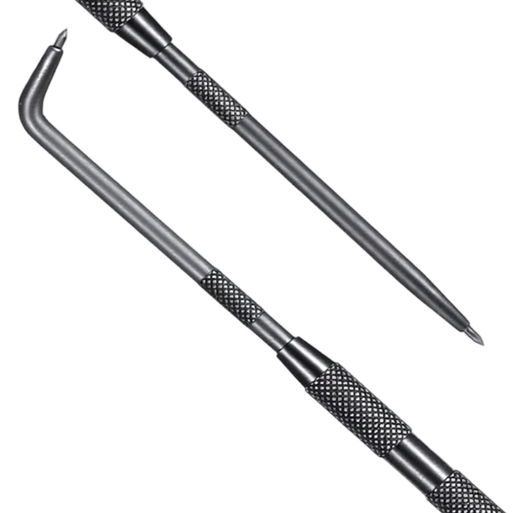 

Carbide For Double Pointed Scriber Metal Scribe Tool 235mm Heat Treated 45 grade steel Knurled Head For Stable Marking China Mainland