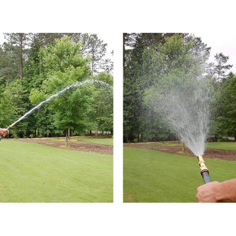 Brass Water Nozzle Garden Hose Nozzle High Pressure Spray